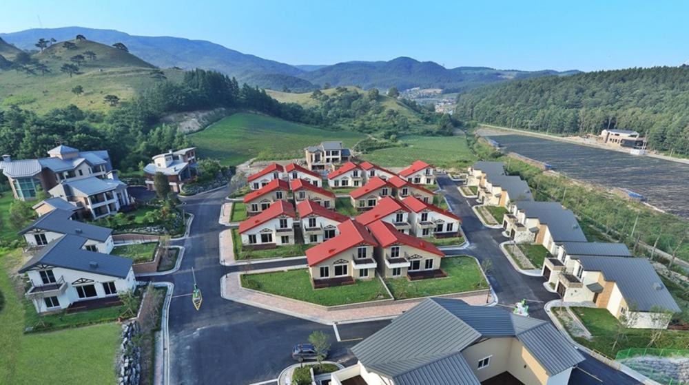 Hotel Le Comte Bleu Pchjongčchang Exteriér fotografie