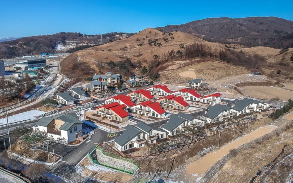 Hotel Le Comte Bleu Pchjongčchang Exteriér fotografie